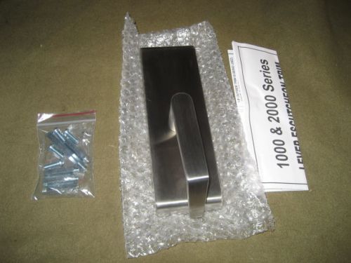 Design hardware le-08a us32d passage lever escutch passage - brand new!! for sale