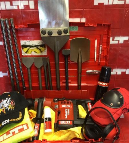 Hilti te 55, l@@k, excellent condition, free hilti thermo &amp; extras, fast ship for sale