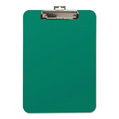 Unbreakable recycled clipboard, 1/4 capacity, 8 1/2 x 11, green for sale