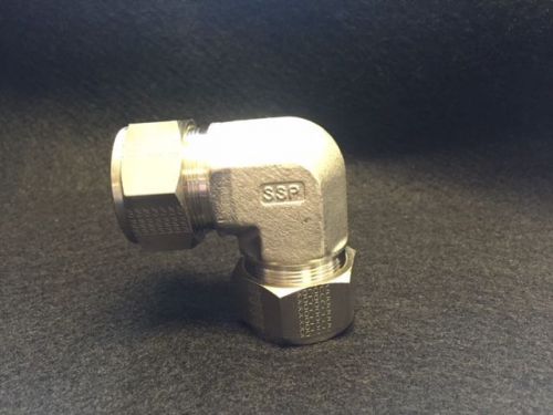 ISSD16UE - SSP Duolok Union Elbow, 1 Tube Fitting x 1 Tube Fitting, 316 SS
