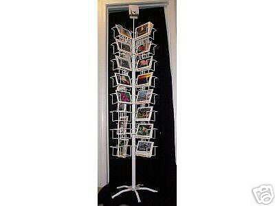 Greeting card display 40 pkt rack h&amp;v spinner 5x7 racks made in usa for sale