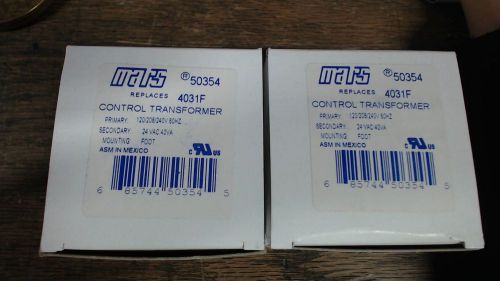 NIB lot of 2 Mars control transformers 4031F 50354 - 60 day warranty