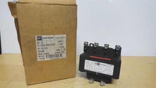 CUTLER-HAMMER * CONTROL TRANSFORMER * PN: C0100C2A * NEW IN BOX