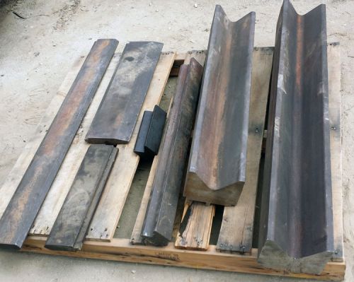 Lot of 7 Used Press Brake Tooling DIE