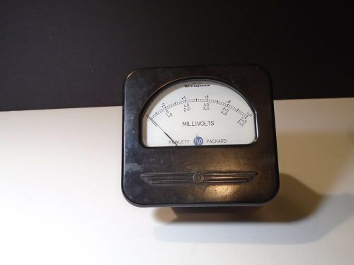 Westinghose/HP 0-5 Millivolt Meter