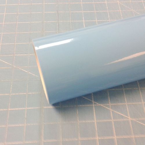 1 Roll 12&#034; X 10&#039; Ice Blue Oracal 651 Sign Cutting Vinyl