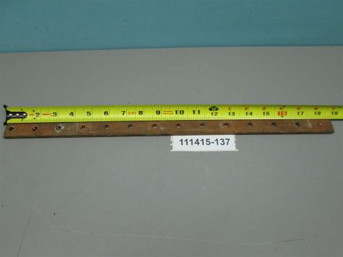 Copper main bus bar 1&#034; x 1/4&#034; x 18 7/8&#034; for sale