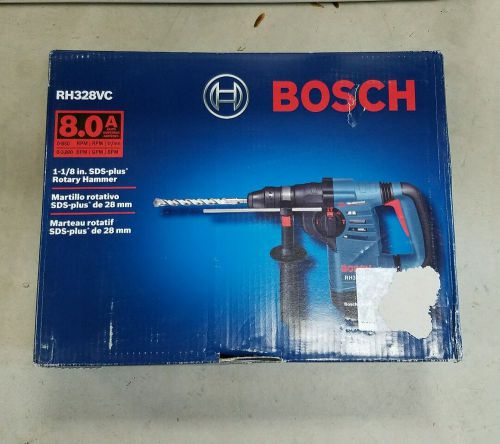 New bosch rh328vc boschhammer 1-1/8&#034; sds-plus corded rotary hammer drill for sale