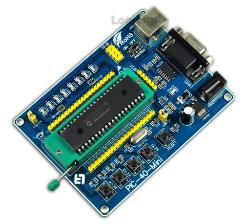 Logifind PIC Development Board PIC-40-MINI + PIC18F4550 Learning board USB DEMO