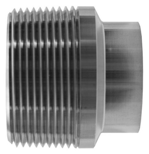 1/2&#034; buttweld x male npt adapter, 316l ss, mill id/od for sale