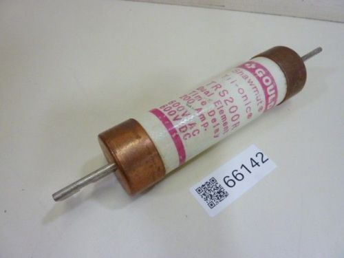 Gould 200 Amp Fuse TRS200R Used #66142