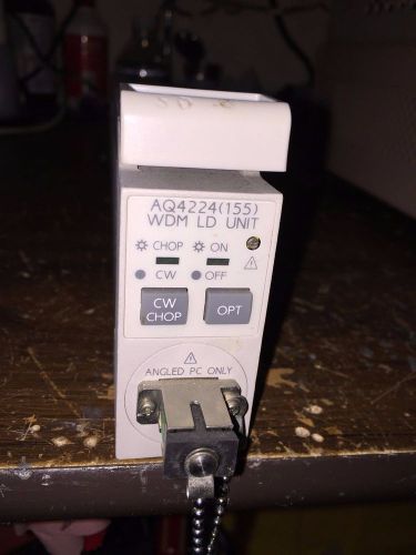 Ando aq4224 dfb laser diode dwm plugin for aq2140 mainframe for sale