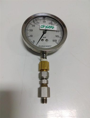 ASHCROFT GAUGE 0-100 PSI DURALIFE