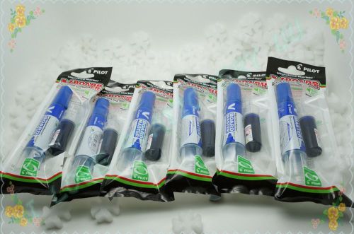 PILOT V BOARD MASTER WHITEBOARD MARKER WBMA-VBM-M 6 PIECE / BLUE