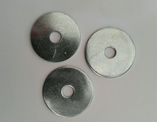 1/4x1-1/4 Fender Washers Steel Zinc Plated ( 40 pcs )