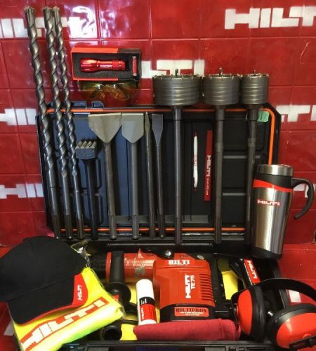 Hilti te 75 hammer drill, preowned, free hilti coffe mug, strong, fast ship for sale