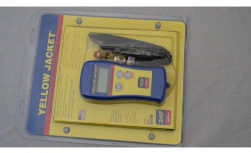 Yellow jacket 69086 hand-held vacuum gauge with fabric carry pouch for sale