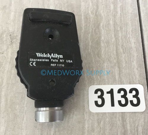 Welch Allyn Otoscope Head 11710 Ophthalmic Optometry 3133