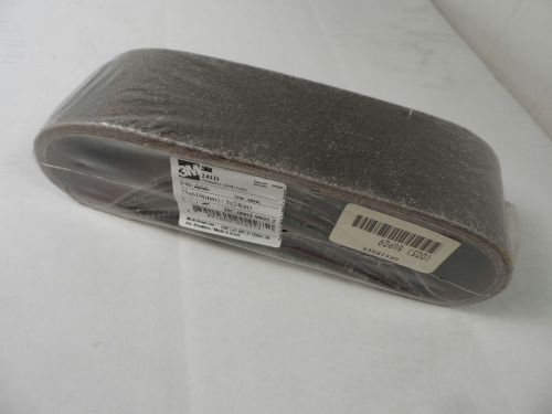 3M 241d Abrasive Cloth Belts 3&#034; X 24&#034; New Qty 5