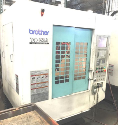 2004 TC-S2A Brother CNC Drill Tap Machine. 14 ATC, 10K RPM,