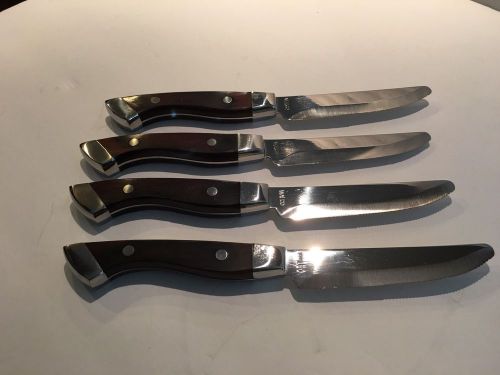 Walco 670528 denver chop full tang 10-1/4&#034; steak knife set of four (4) for sale