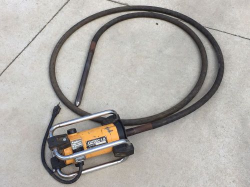Oztec 1.8 Concrete Vibrator with 15&#039; shaft and 2&#034; head - Works Great!