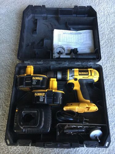 Dewalt 18v DW988 XRP Cordless Hammer Drill w 1/2&#034; Chuck