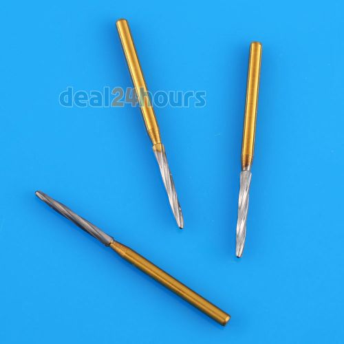 Lots 10pcs dental zekrya carbide bone cutters surgical fg bur 28mm long for sale