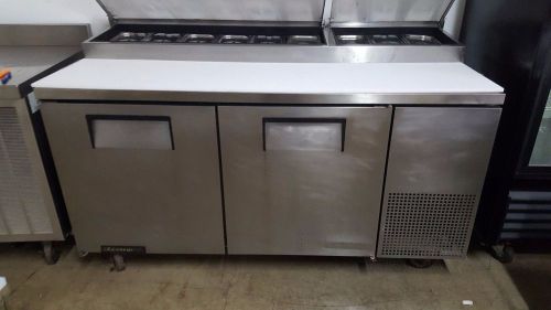 True TPP67 9 Pan 67&#034; Prep Table Refrigerator