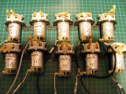 Job lot 10 x peristaltic pump&#039;s - rietschle thomas 20300349 - 24 vdc for sale