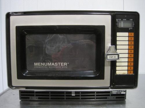 Menumaster commercial microwave oven mpa fsp-10.a fsp-10 magnetron rev a rare for sale