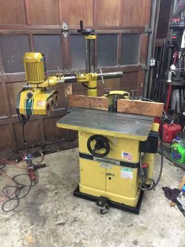 Powermatic Shaper &amp; Feeder