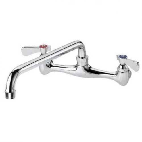 Krowne - 12-814 - Wall Mount Faucet w/ 8&#034; Centers &amp; 14&#034; Spout