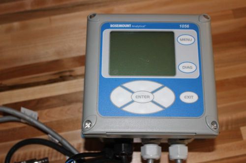 USED Rosemount Analytical Model 1056 Dual Input ph/ORP Analyzer 1056-01-22-32-AN