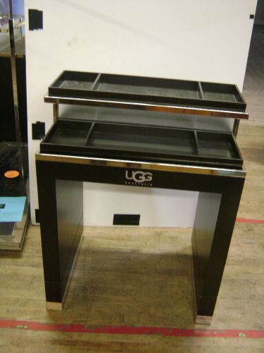 UGG RETAIL MERCHANDISE BLACK  DISPLAY STAND