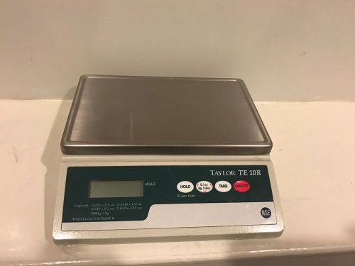 taylor digitial scale TE10R