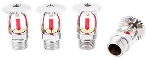 Upright Standard Fire Sprinkler Head 1/2NPT 68 Centigrade 4pcs