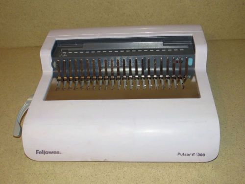 FELLOWES PULSAR e 300 ELECTRIC BINDING MACHINE 300  BINDER  BINDING