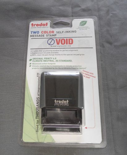 Trodat Printy 4.0 Self-Inking Message Stamp, VOID