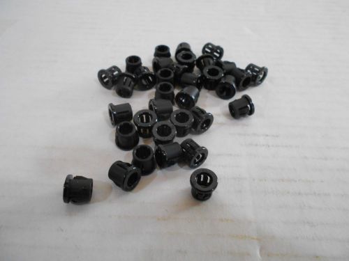 *HEYCO SB375-4 BLACK SNAP BUSHING QUANTITY 50