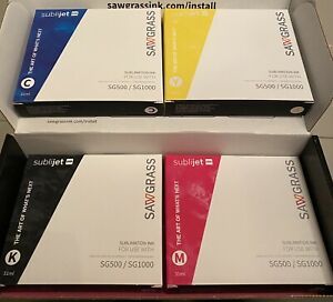 Sawgrass Virtuoso SG500/SG1000 Sublimation Ink Set CMYK SUBLIJET UHD 31ml Each