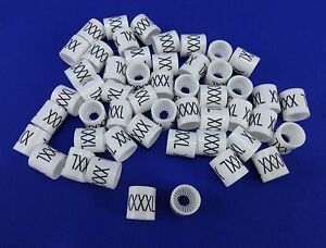 XXXXL Hanger Garment Size Marker Tag  4X-Large Sizer 50 Pieces Retail Store