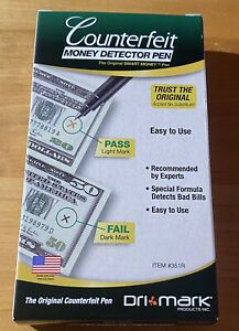 12-Pack Dri Mark Counterfeit Money Detector Pens - The Original - Brand New