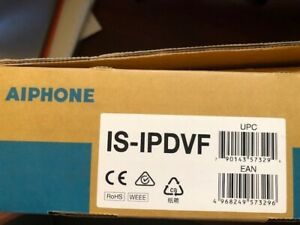 Aiphone IS-IPDVF IP Video Door Station, Flush Mount, Stainless Stee