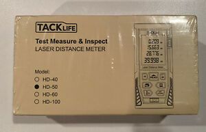 Tacklife HD50 Classic Laser Measure 164Ft M/In/Ft Mute Laser Distance Meter w...