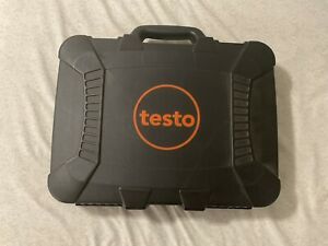 Testo 550 Refrigeration Meter Digital Manifold 0563 1550 + 2x Clamp Probe + Case