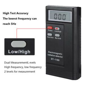 Handheld Digital Electromagnetic Radiation Detector EMF Meter Tester For Indoors