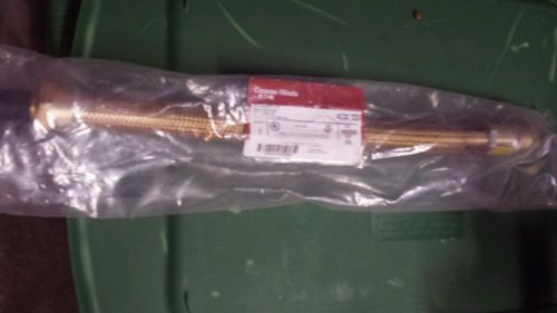 New crouse-hinds ecgjh115 explosion proof flexible conduit ecgjh 1/2&#034; x 15&#034; nib for sale