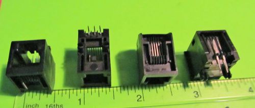 Ethernet &amp; Phone Jack,Connectors,Molex,MXF-95009,6 Leads,Lots Of 4 Pcs