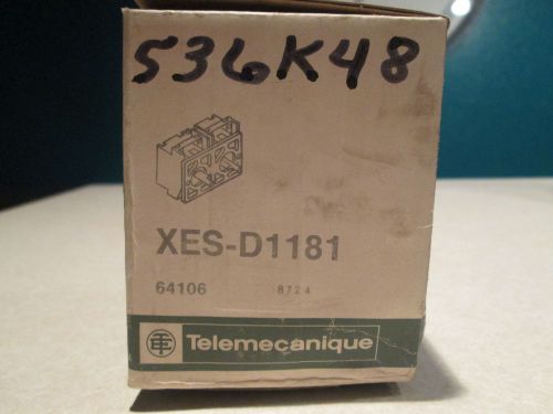 TELEMECANIQUE XES D1181 CONTACT ELEMENTS (NEW)